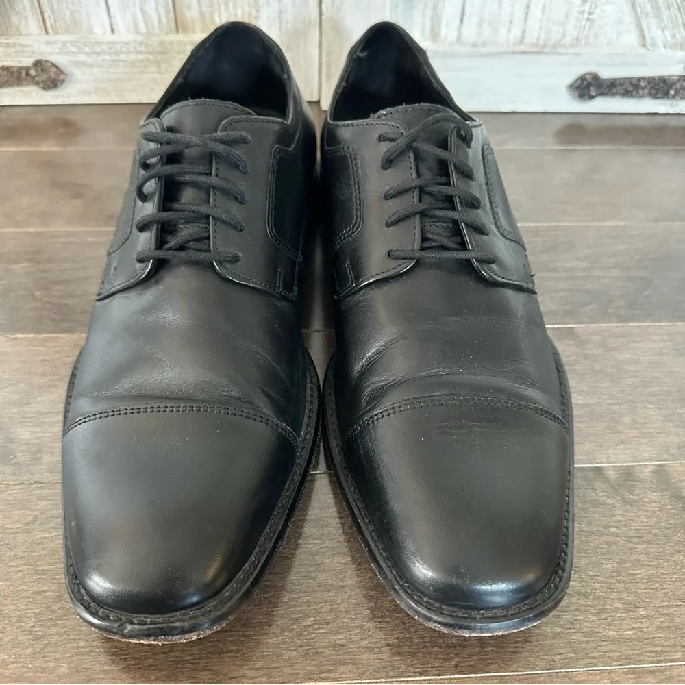 J. Murphy by Johnston & Murphy Men's Black Oxford Cap Toe Classic Size 9W